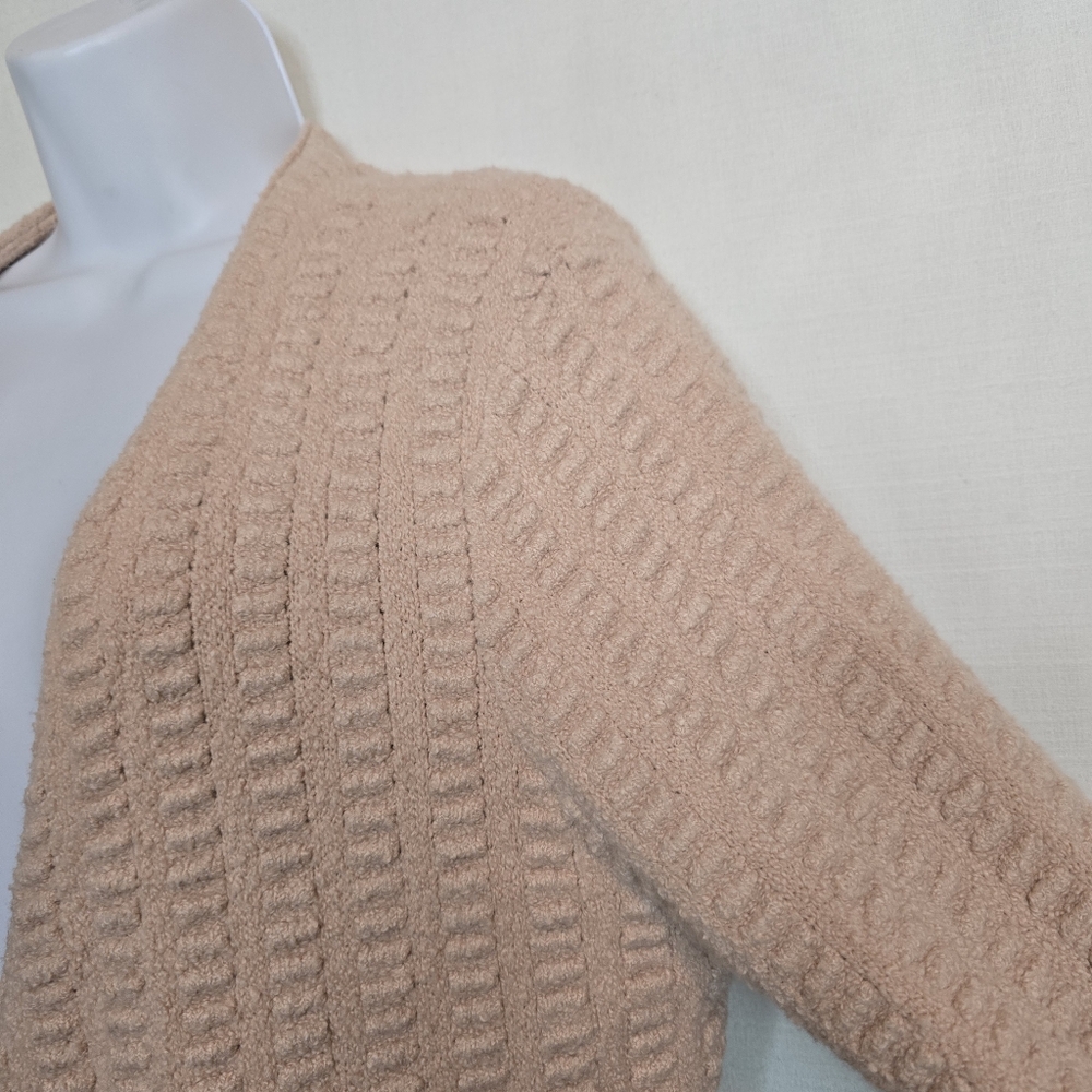 L'AGENCE Revolve Sue Knit Cardigan In Blush M - Picture 9 of 16